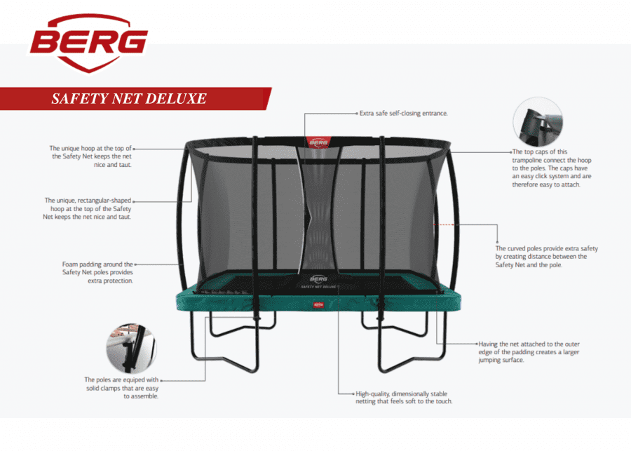 BERG Ultim Champion Grey + Safety Net Deluxe - Image 4
